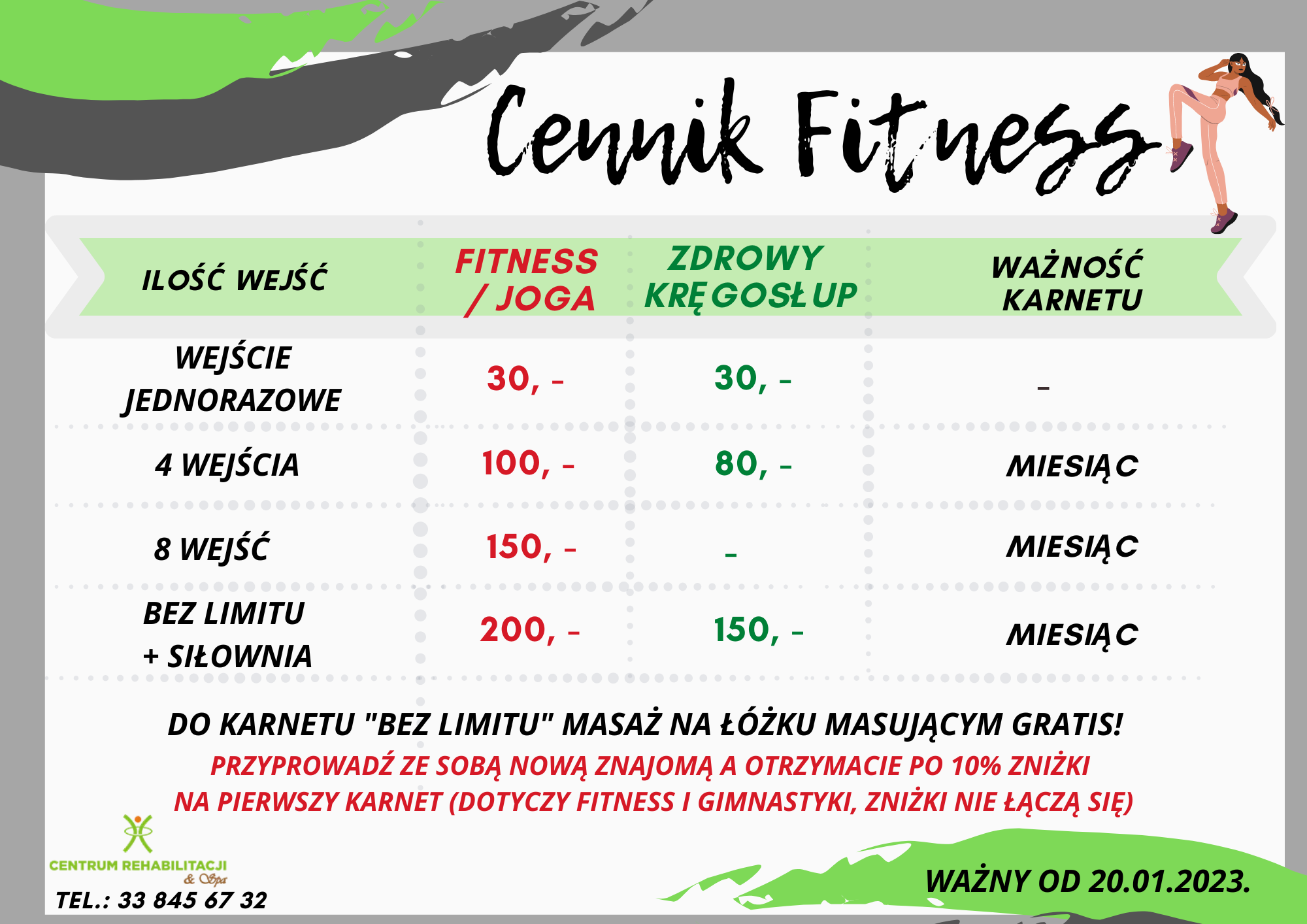 Cennik Fitness 2